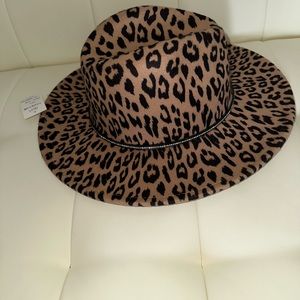 Cheetah print hat